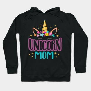 Unicorn Mom T Shirt Unicorns Birthday Party Squad Hoodie